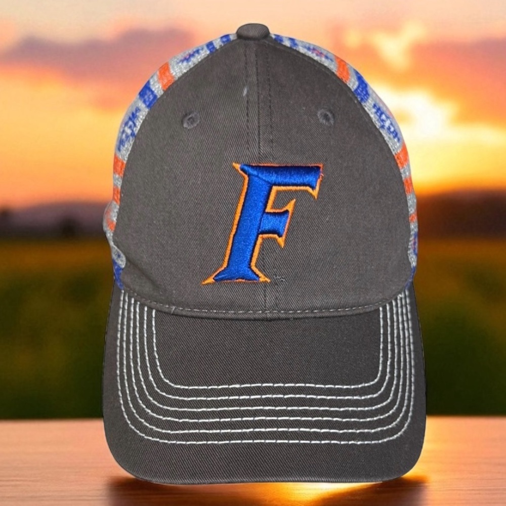 University of Florida Gators UF Gray Blue Orange Ladies Collection Snapback Hat
